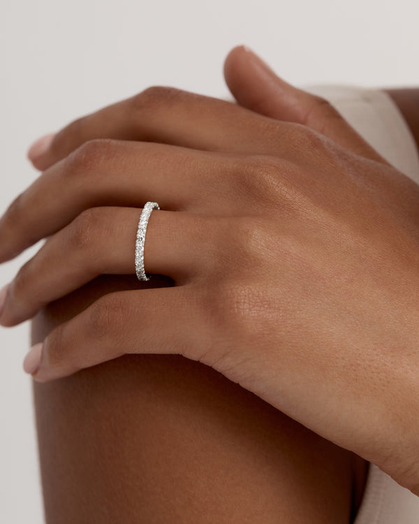 Eternity Diamond II Ring by Sarah & Sebastian