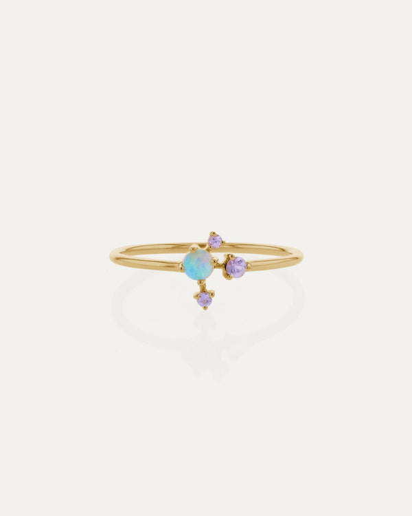 Fine Sunflash Ring by Sarah & Sebastian