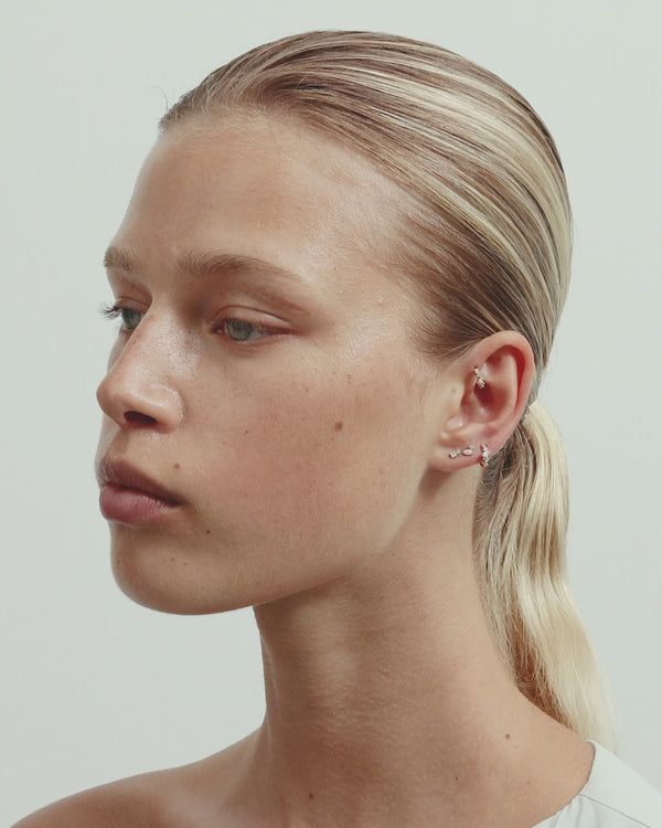 Fine Gossamer Hoop by Sarah & Sebastian